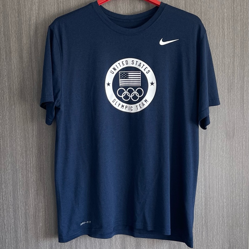 Nike Dri-Fit US Olympic Team Tee - Athletic Cut - Size XL
